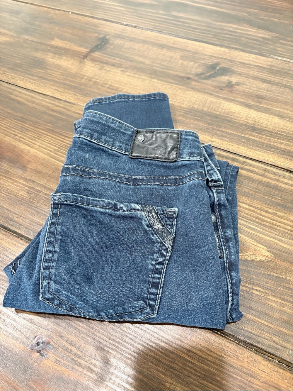 Silver Jeans Womens Skinny Jeans in Dark Blue Wash
